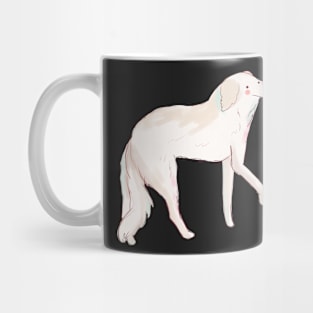 Cute borzoi drawing Mug